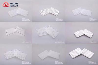 0.2ml 96孔PCR板-无裙边，透明